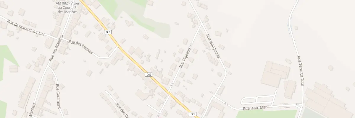 Plan du 26 Rue Pigeaud à Vivier-au-Court