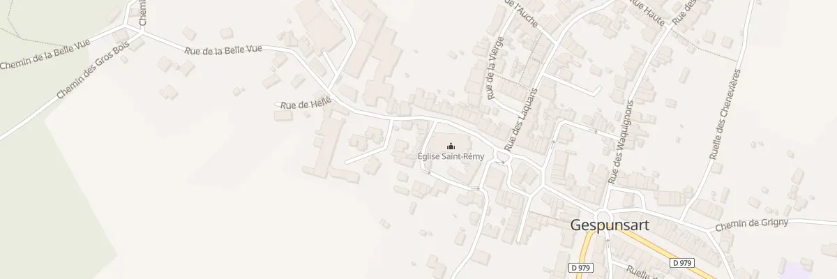Plan du 8 Rue de la Glau à Gespunsart