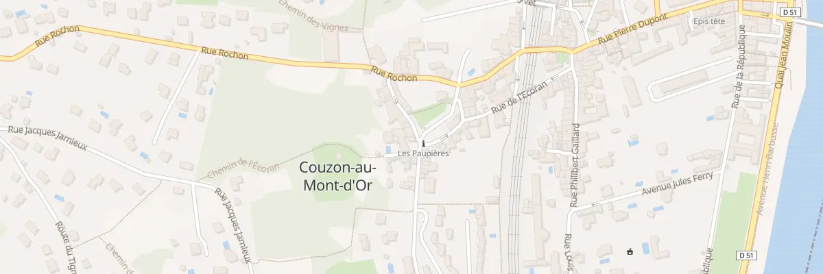 Plan du 18 Rue J Melkior Villefranche à Couzon-au-Mont-d’Or
