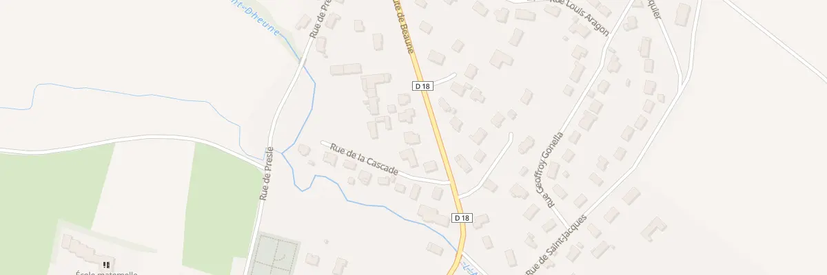 Plan du 47B Rte de Beaune à Bligny-lès-Beaune