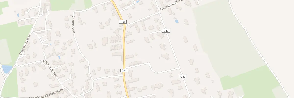 Plan du 561C Rte de Veissieux le Bas à Reyrieux