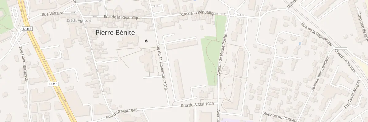Plan du 17 Rue du Onze Novembre 1918 à Oullins-Pierre-Bénite