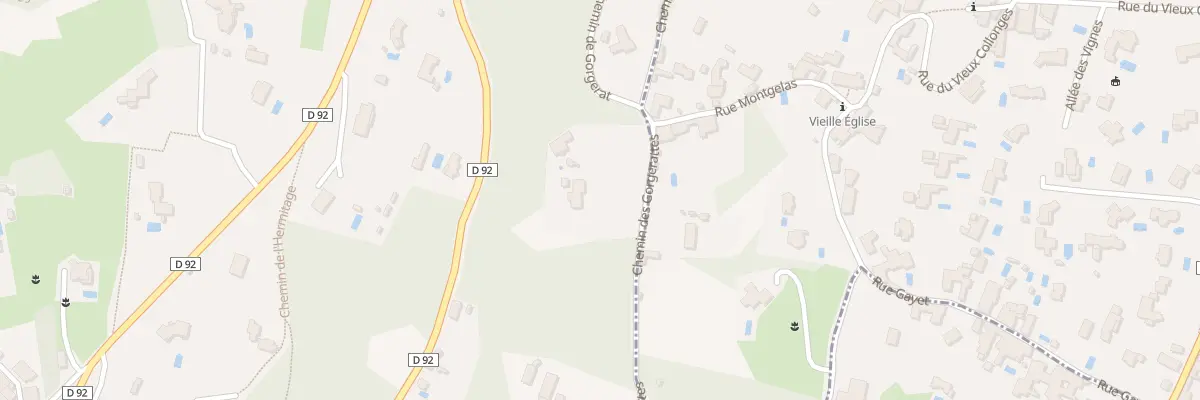 Plan du 62B Rte du Mont Cindre à Saint-Cyr-au-Mont-d’Or