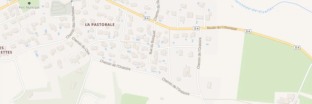 Plan du 13 Rue du Bosquet à Espeluche