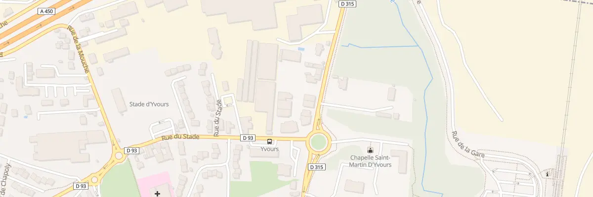 Plan du 26 Rue d’Yvours à Irigny