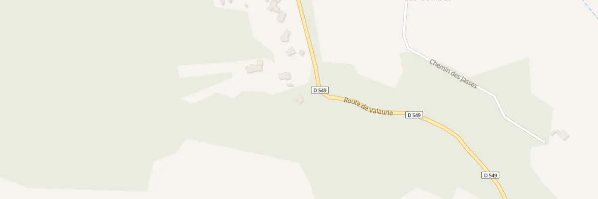 Plan du 605 Rte de Valaurie à Chantemerle-lès-Grignan