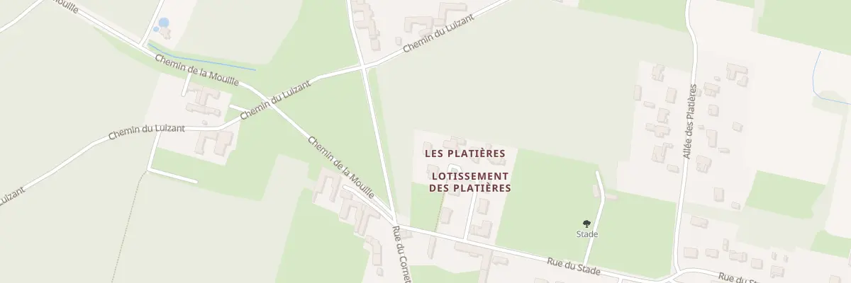 Plan du 490 Rue du Stade à Cormoranche-sur-Saône