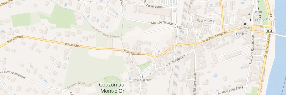 Plan du 34 Rue Rochon à Couzon-au-Mont-d’Or