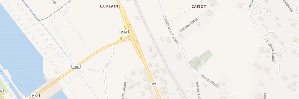 Plan du 36B Av du Midi à Gervans