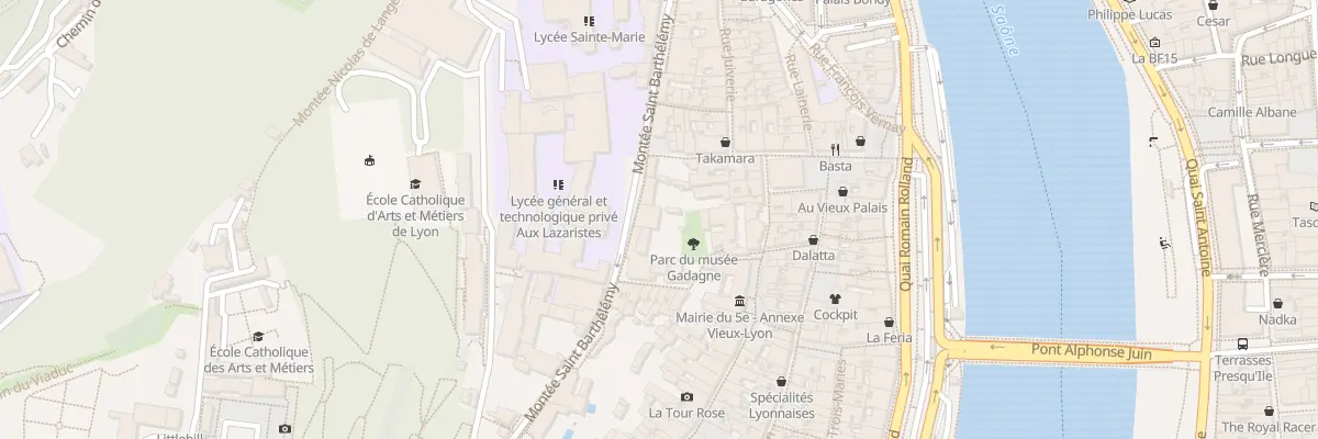 Plan du 17 Mte Saint Barthélémy à Lyon 5e Arrondissement