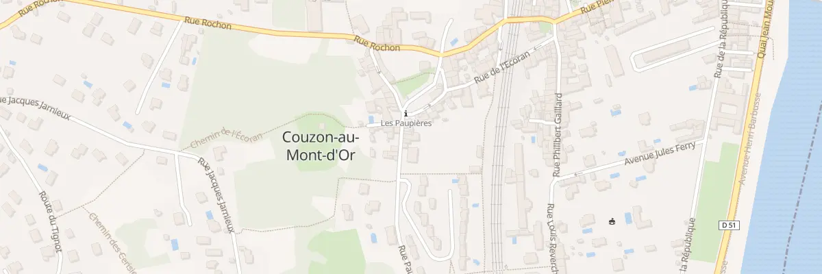 Plan du 35 Rue de l’Ecoran à Couzon-au-Mont-d’Or
