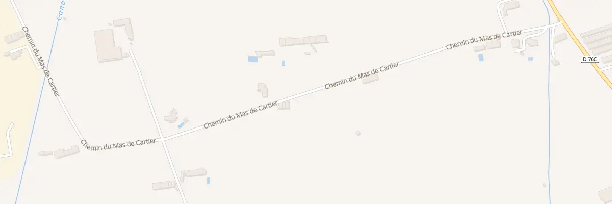 Plan du 497B Che du Mas de Cartier à Châteaurenard