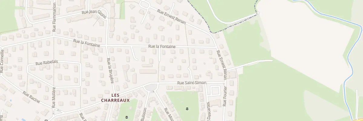 Plan du 2 Imp George Sand à Chalon-sur-Saône