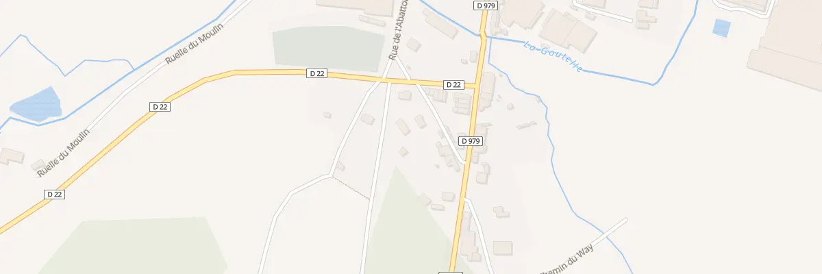 Plan du 9 Rte de Pussemange à Gespunsart