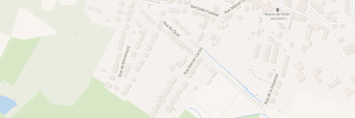 Plan du 28A Rue Marcel Cachin à Vivier-au-Court