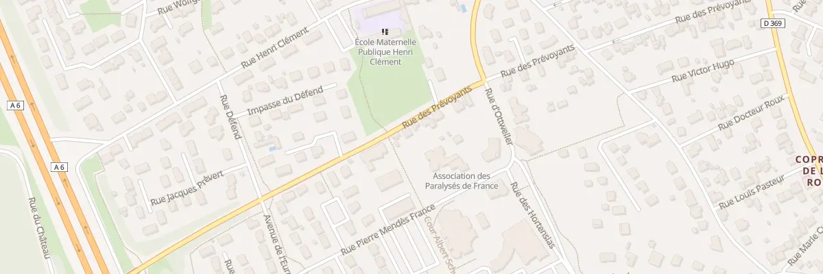 Plan du 55 Rue des Prévoyants à Saint-Rémy