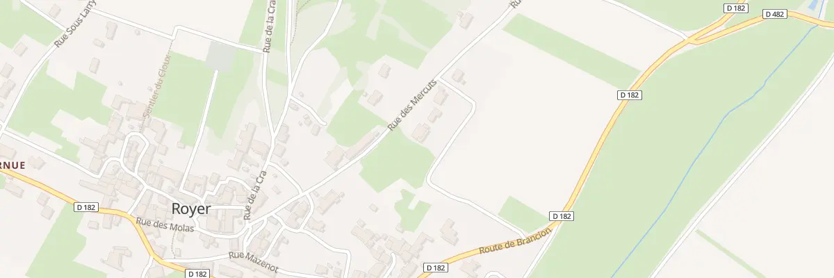 Plan du 5009 Les Vercheres à Royer