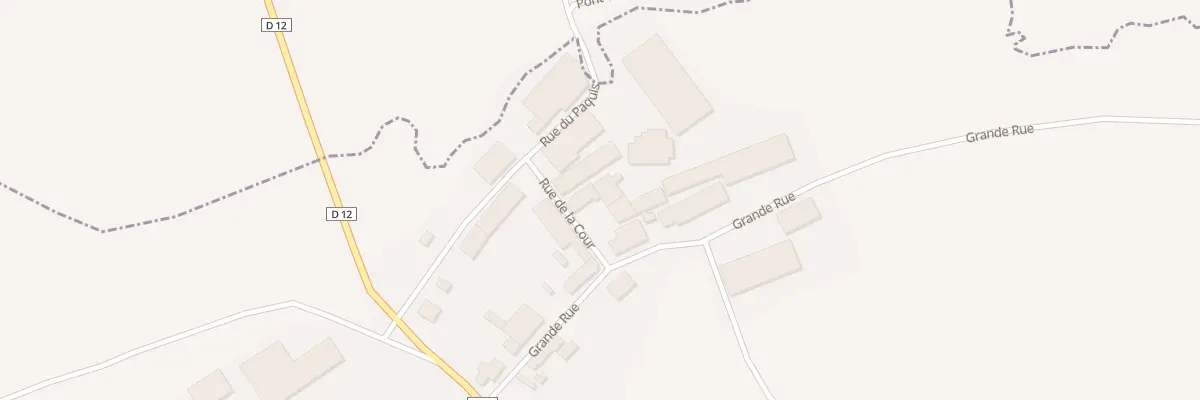 Plan du 1 Rue de la Cour aux Petites-Armoises