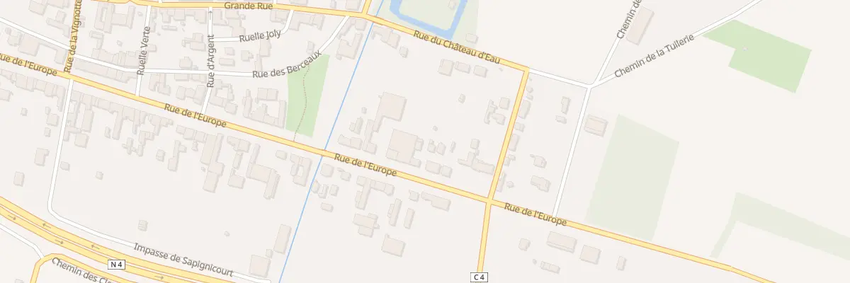 Plan du 18 Rue de l’Europe à Perthes