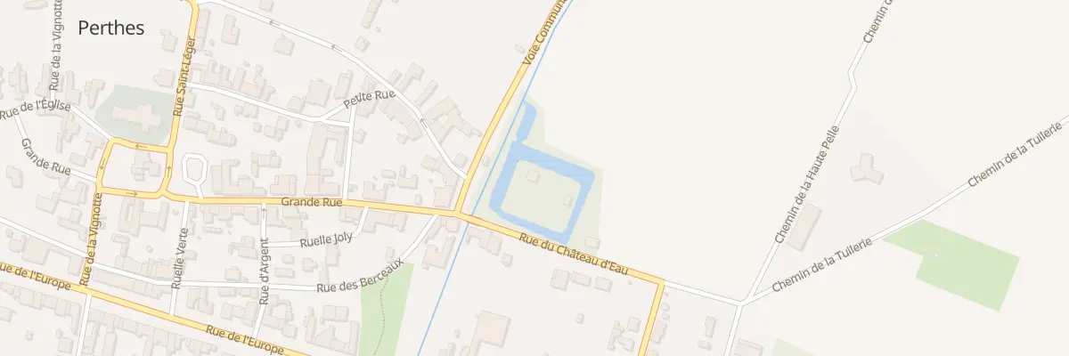 Plan du 10 Rue du Château d’Eau à Perthes