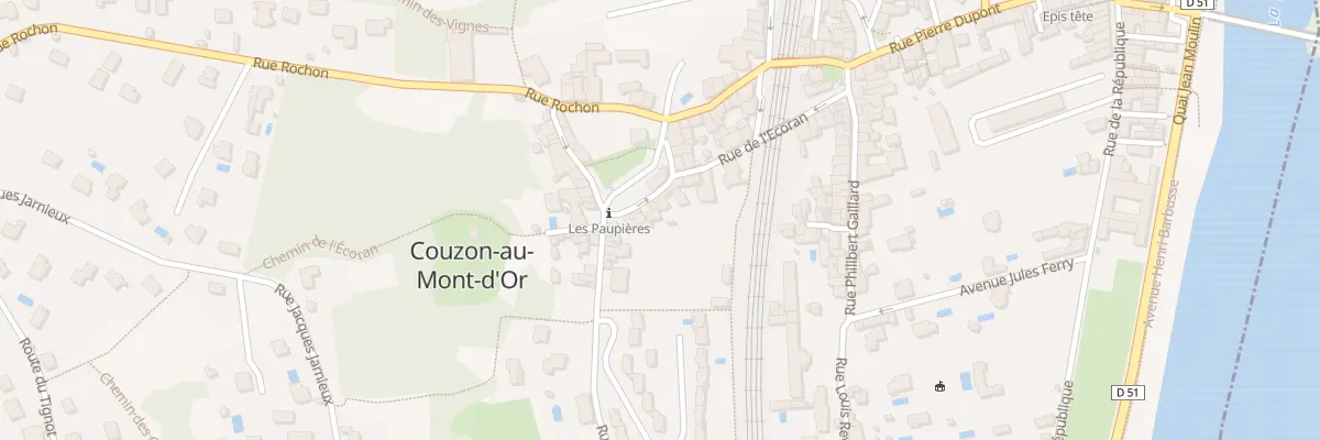 Plan du 29 Rue de l’Ecoran à Couzon-au-Mont-d’Or