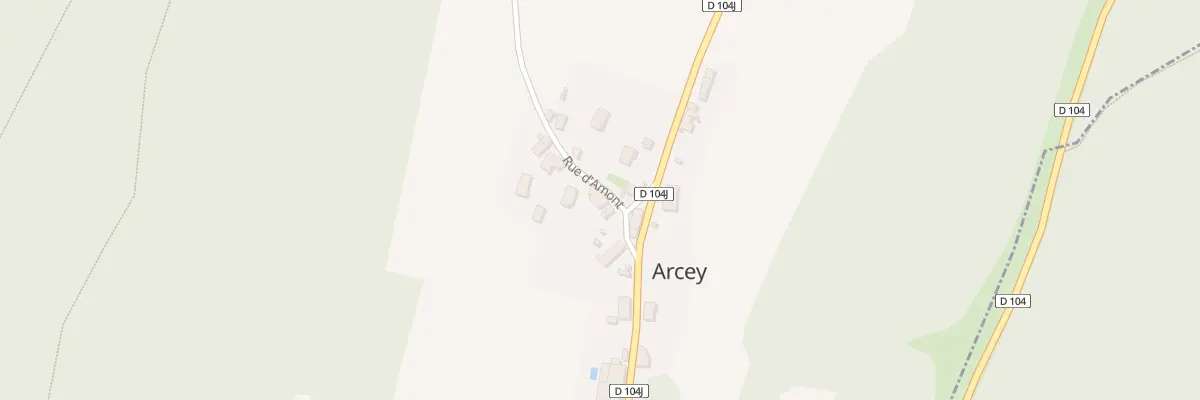 Plan du 5 Rue d’Amont à Arcey