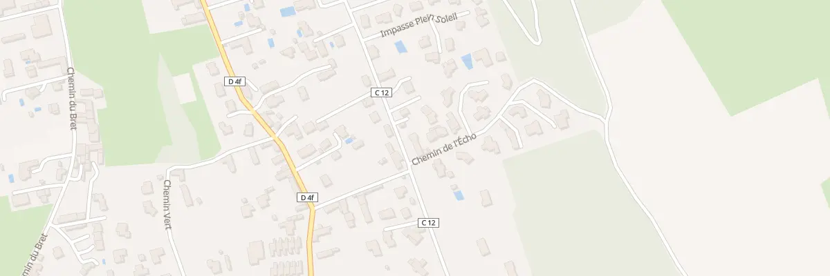 Plan du 5 Che de l’Écho à Reyrieux
