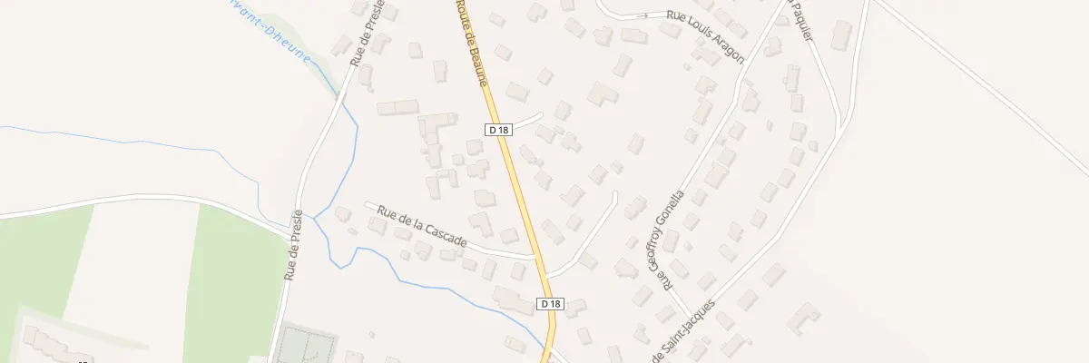 Plan du 30 Rte de Beaune à Bligny-lès-Beaune