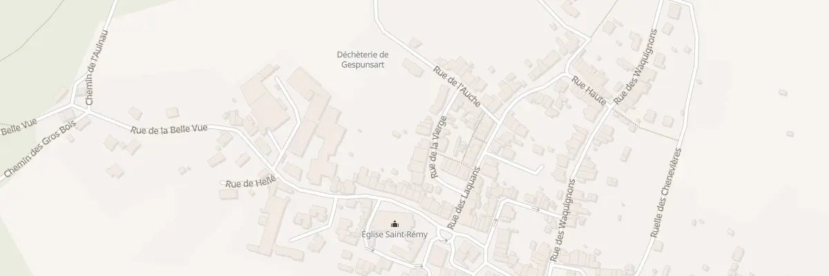 Plan du 7B Rue de la Vierge à Gespunsart