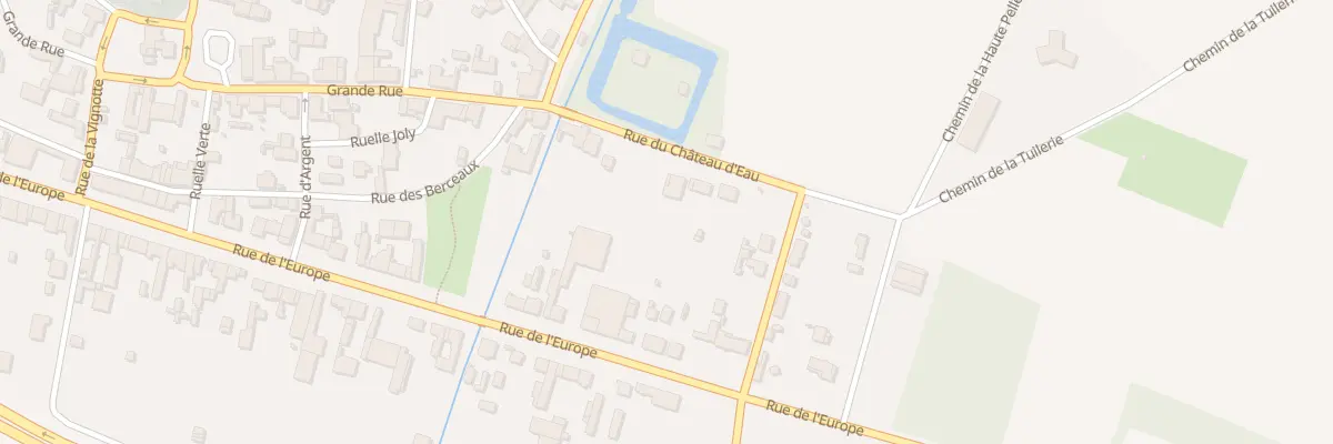 Plan du 8 Rue du Château d’Eau à Perthes