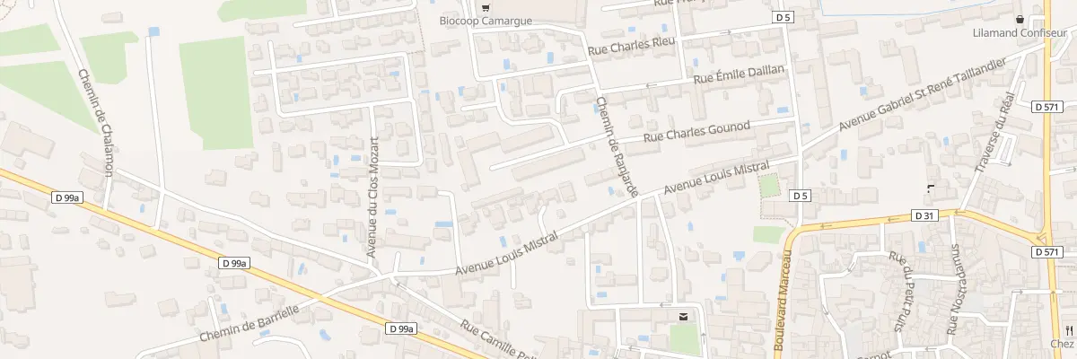 Plan du 8 Rue Leon Ripert à Saint-Rémy-de-Provence