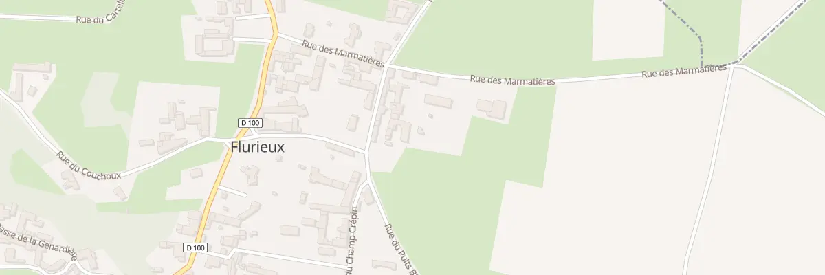 Plan du 5046 Champ des Platieres à Mogneneins