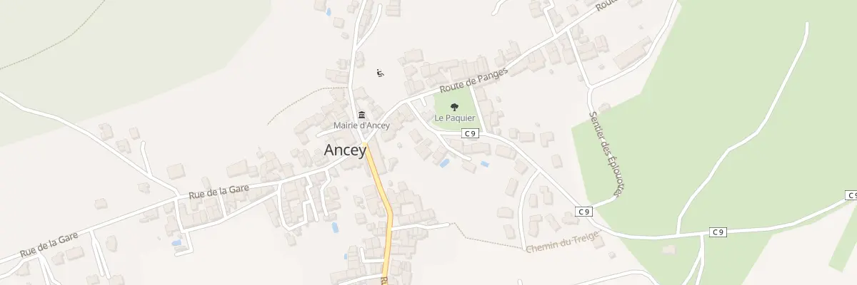 Plan du 2B Che Dit du Croix à Ancey