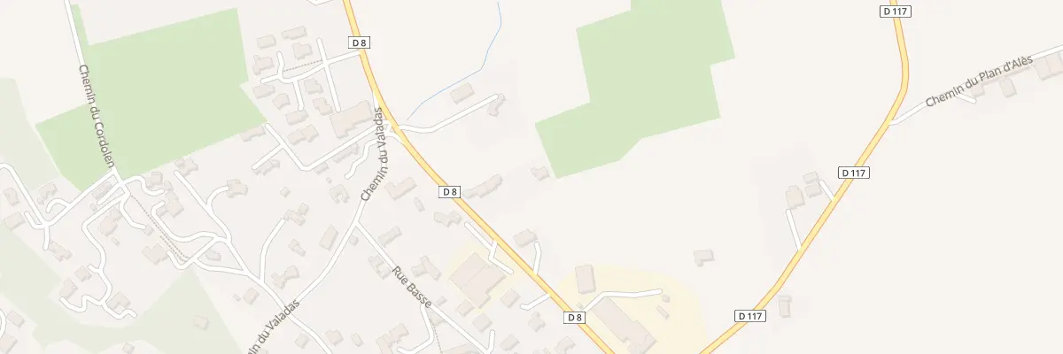 Plan du 5239 La Luminaille à Rochegude