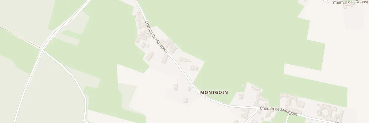 Plan du 720 Che de Montgoin à Garnerans
