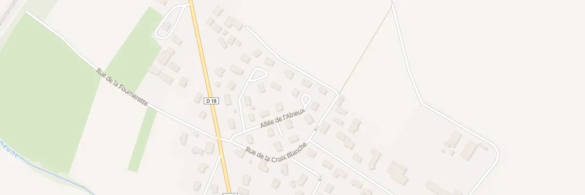 Plan du 5 All de l’Alneux à Bligny-lès-Beaune