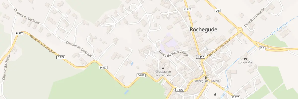 Plan du 63 Pl du Château à Rochegude