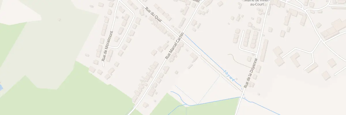 Plan du 19 Rue Marcel Cachin à Vivier-au-Court