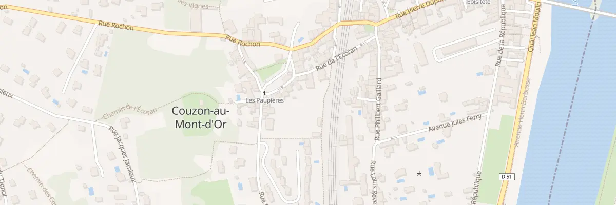 Plan du 17 Rue de l’Ecoran à Couzon-au-Mont-d’Or