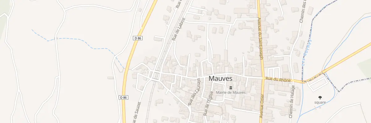 Plan du 3 Rue du Tamaris à Mauves