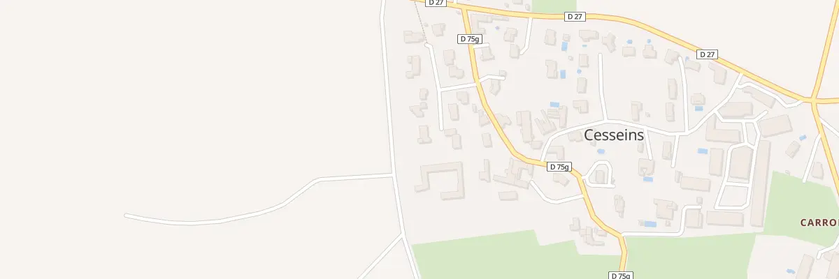 Plan du 91 Imp des Platanes à Francheleins