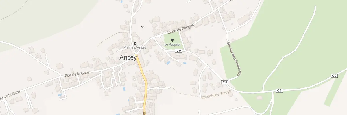 Plan du 8 Che Dit du Croix à Ancey