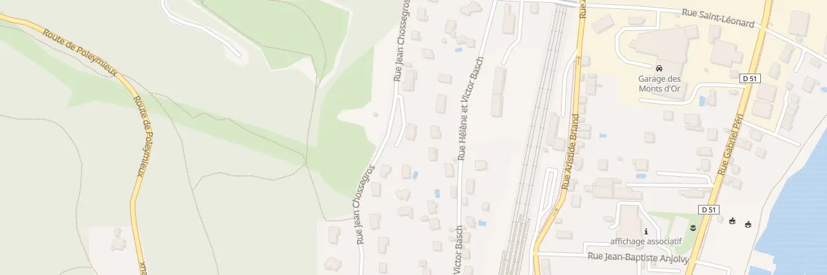 Plan du 643B Rue Jean Chossegros à Couzon-au-Mont-d’Or