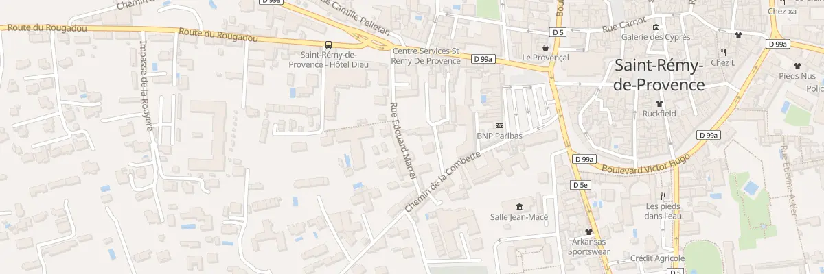 Plan du 5 Rue Edouard Marrel à Saint-Rémy-de-Provence