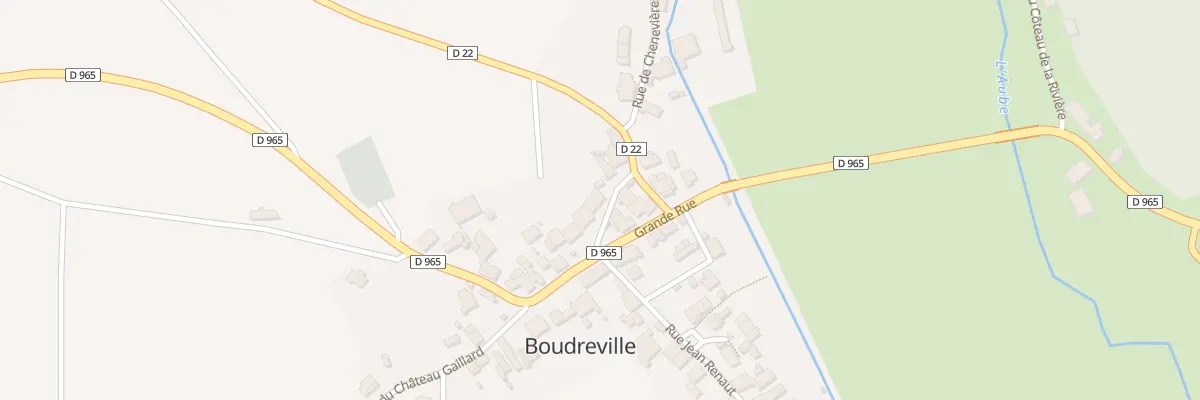 Plan du 8 Rue de la Forge à Boudreville