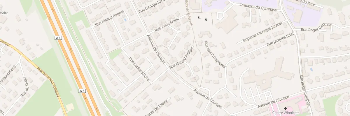 Plan du 3 Rue Gerard Philipe à Saint-Rémy