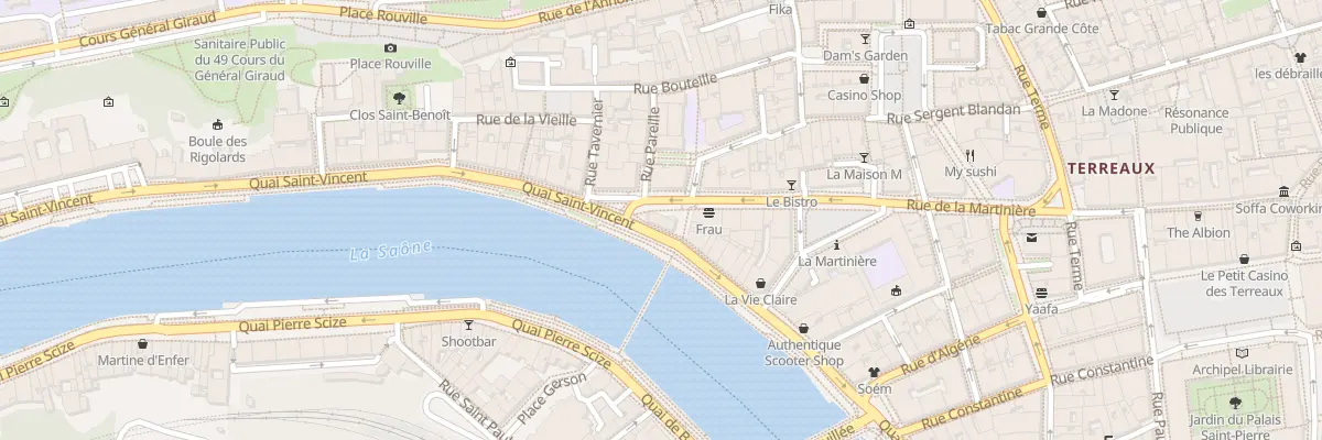 Plan du 49 Quai Saint Vincent à Lyon 1er Arrondissement