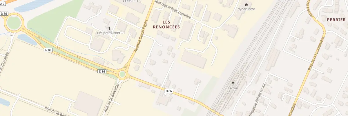 Plan du 120 Rte de la Voulte à Livron-sur-Drôme