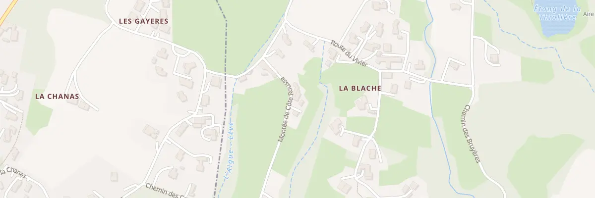 Plan du 161 Mte de Côte Rousse à Beausemblant