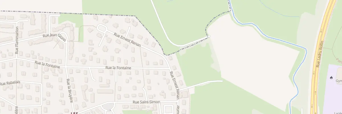 Plan du 15 Rue Ernest Renan à Chalon-sur-Saône